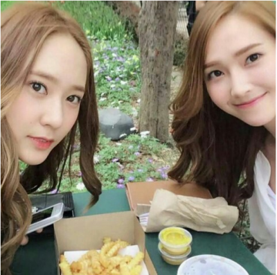 jessica and krystal 郑秀妍与郑秀晶画报