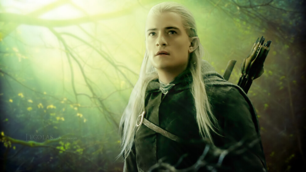 精灵王 瑟兰迪尔 莱戈拉斯Thranduil Legolas 叶子你这么美你Ada 造吗？！(☆_☆) ——转自微博@温暖之雪fly