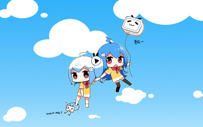 BILIBILI娘 二次元 插画 壁纸
