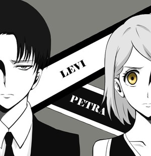 【彼时邻家】 p站 二次元 插画 少年 动漫 妖孽 同人 原创 自由之翼 调查兵团 进击的巨人 利威尔 佩特拉 “我生前爱过一个人,他中分,短发,矮小,易怒……却有醉人的温柔。”——佩特拉