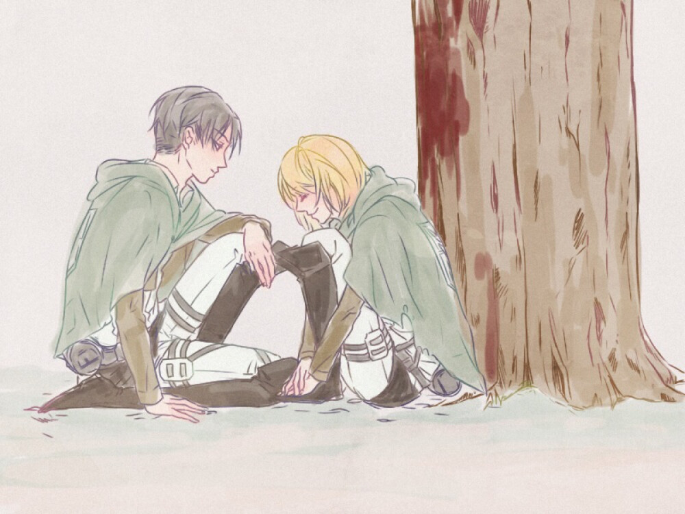 【彼时邻家】 p站 二次元 插画 少年 动漫 妖孽 同人 原创 自由之翼 调查兵团 进击的巨人 利威尔 佩特拉 “我生前爱过一个人,他中分,短发,矮小,易怒……却有醉人的温柔。”——佩特拉