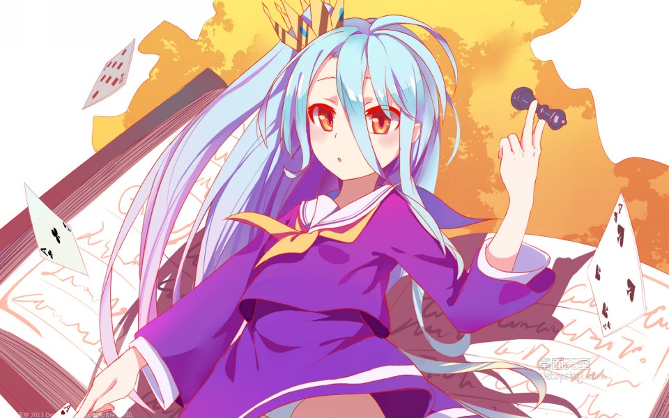 NO GAME NO LIFE· 遊戲人生·白