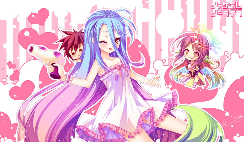 NO GAME NO LIFE· 遊戲人生·白