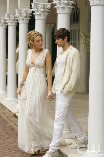 Serena van der Woodsen and Nate Archibald