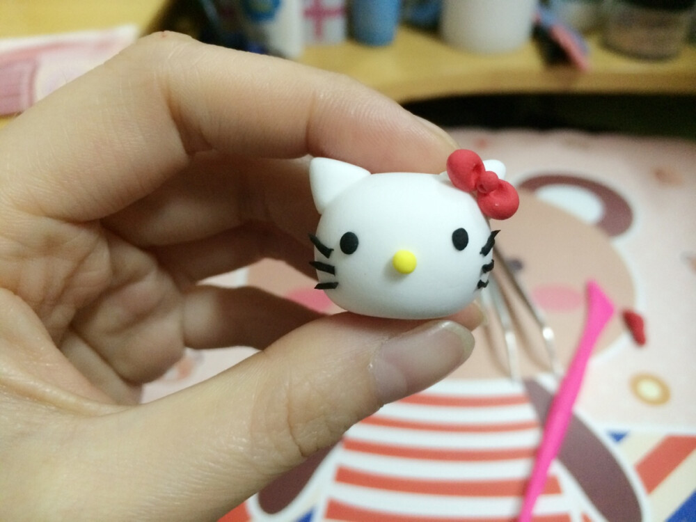 hello kitty 粘土