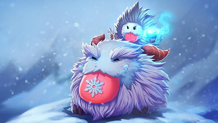 超萌魄罗化的雪人#lol