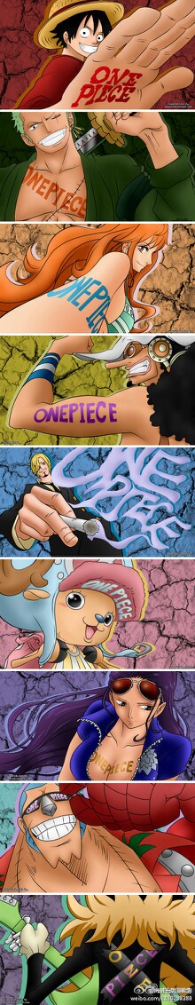 我们只为让路飞成为海贼王！！one piece！！