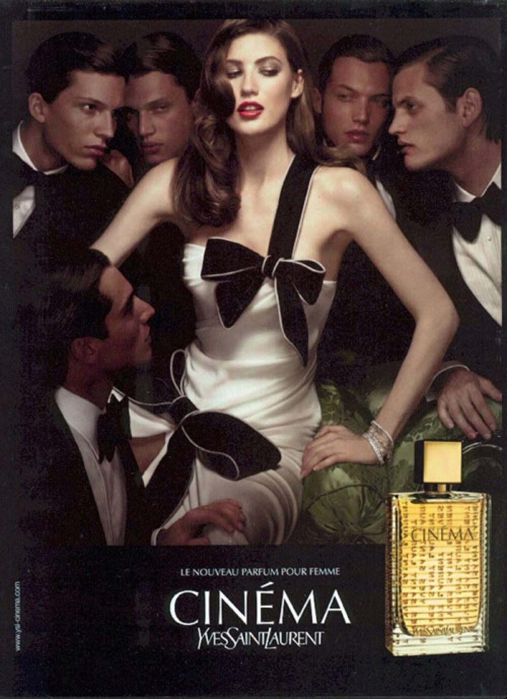 圣罗兰香水广告标语图片