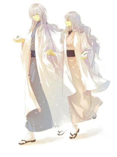 夏目友人帐里的妖怪们――网页搬图。记得那只雪兔子么？