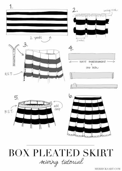 手工制衣 裙子手作 图片来自pinterest