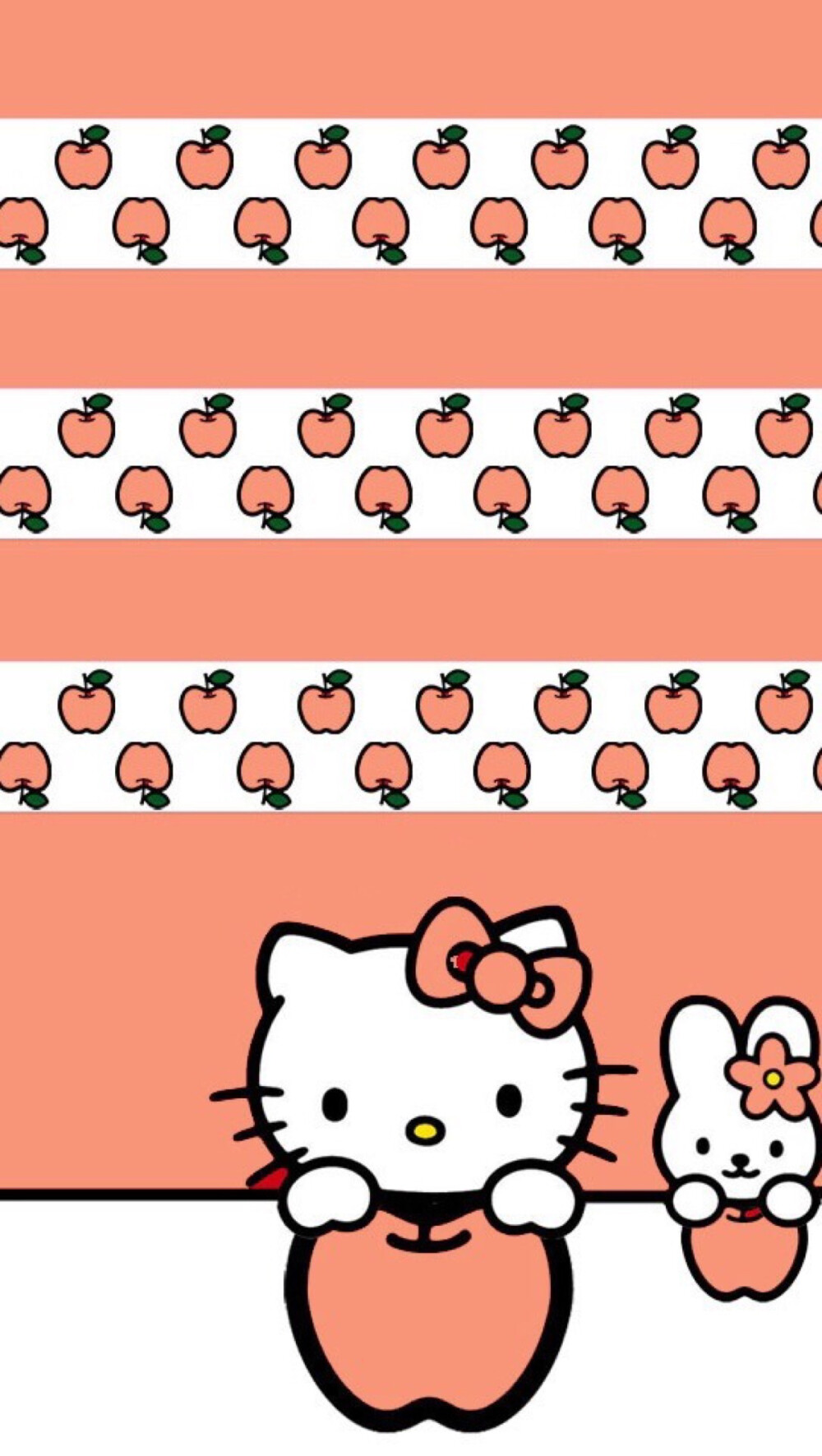 Hello kitty,苹果6，iPhone 6 plus高清壁纸