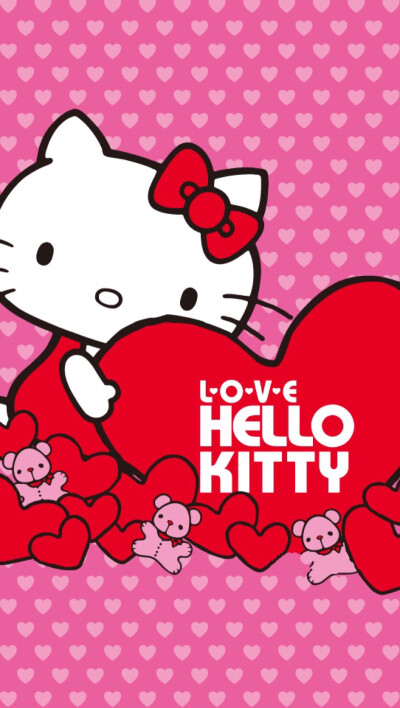 Hello kitty,苹果6，iPhone 6 plus高清壁纸