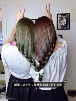闺蜜 背影 文字 头像  by萱萱姐姐爱小鹿