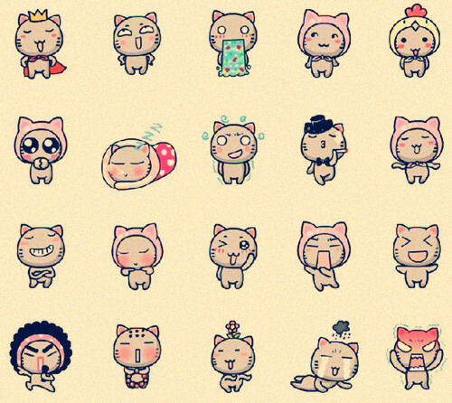 清新小手绘~~做手账刚刚好【手账素材】~somewhere