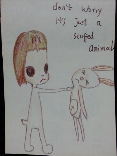 上课无聊的时候就涂涂画画