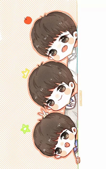 ＃TFBOYS＃手机壁纸动漫Q版