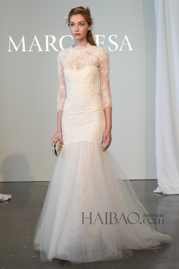 玛切萨 (Marchesa) 鱼尾款式婚纱 了解更多 http://wedding.haibao.com/article/1749006_3.htm#ixzz3SRZHvN3G