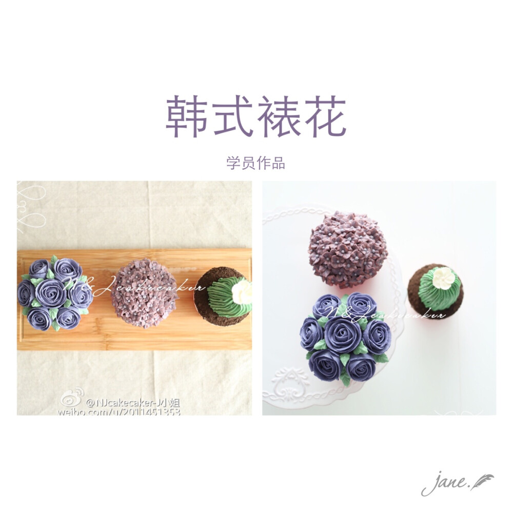 韩式裱花蛋糕NJcake