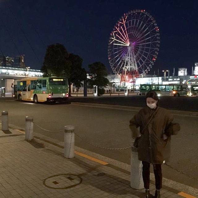 女生头像 夜景