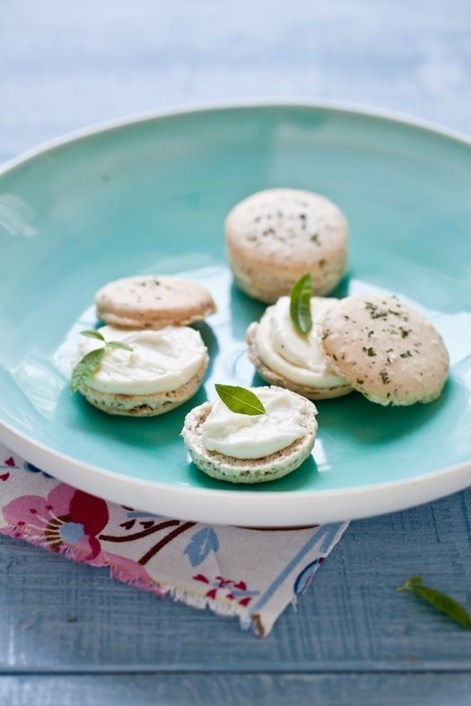 Lemon Verbena Macarons