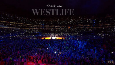 Westlife西城男孩. Farewell concert in Croke Park.