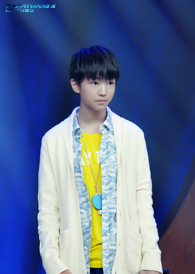 TFBOYS王俊凯 2014.12.11 天天向上。cr.LOGO