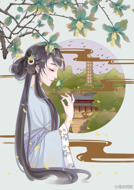 唯美古风，花卉拟人——by南京阿槑