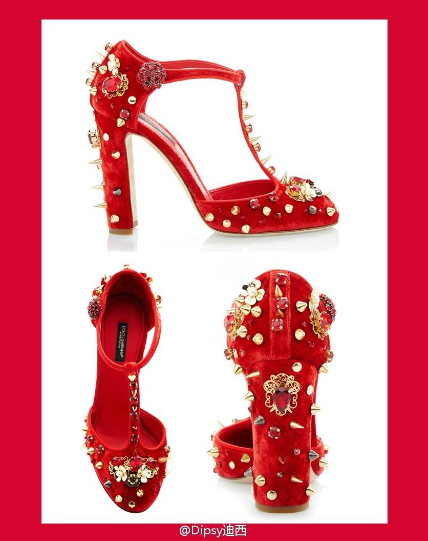 Dolce &amp;amp;amp; Gabbana ss 2015 Shoes┃美鞋也是不一定要实穿......转自微博