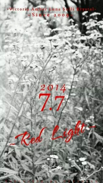 f（x）《Red light》2014年7月7日come back