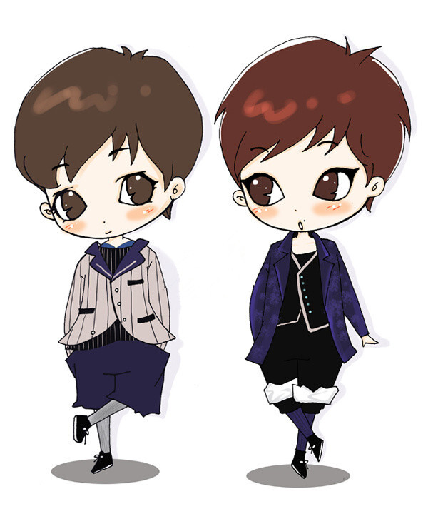 卡通允浩，昌珉