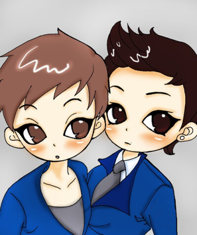 卡通允浩，昌珉