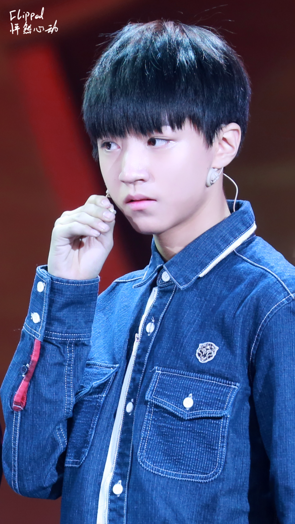 TFBOYS王俊凯 2015.02.07 北京卫视春晚节目彩排现场。