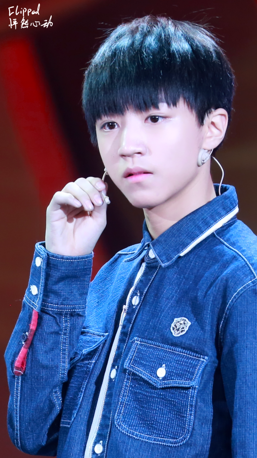 TFBOYS王俊凯 2015.02.07 北京卫视春晚节目彩排现场。