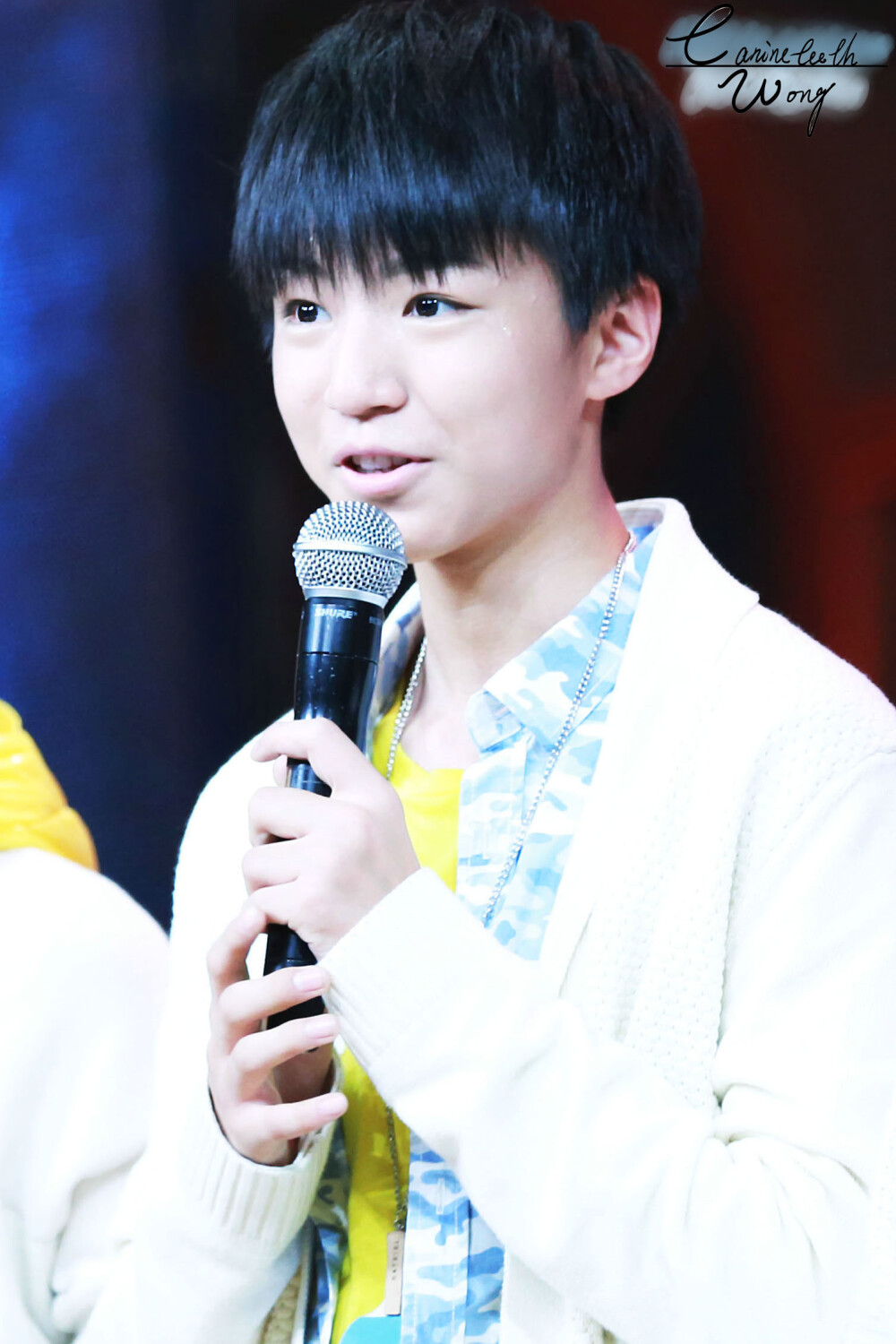 TFBOYS王俊凯 2014.12.11 天天向上。cr.LOGO