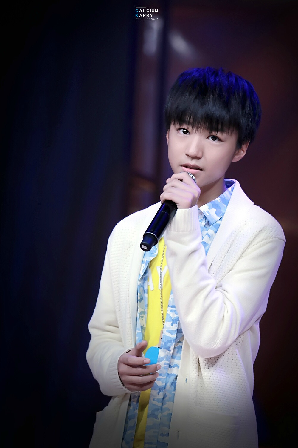 TFBOYS王俊凯 2014.12.11 天天向上。cr.LOGO