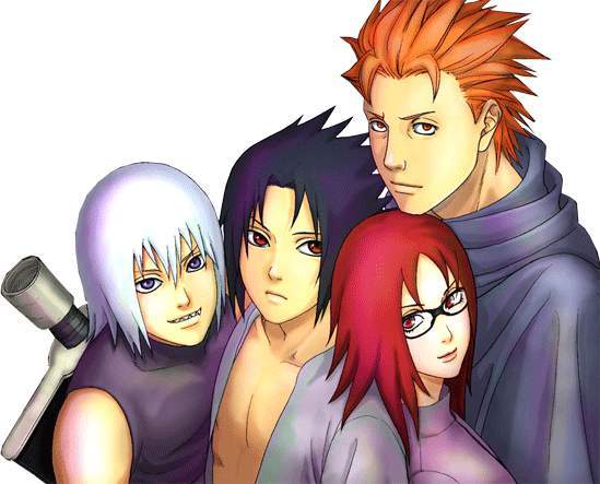 鹰小队佐助香磷水月重吾