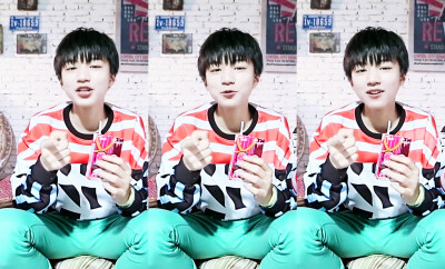 TFBOYS王俊凯 2014.12.30 蒙牛酸酸乳活动。