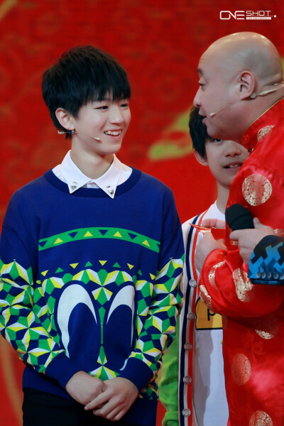 TFBOYS 2014.12.17 过年七天乐录制彩排现场。