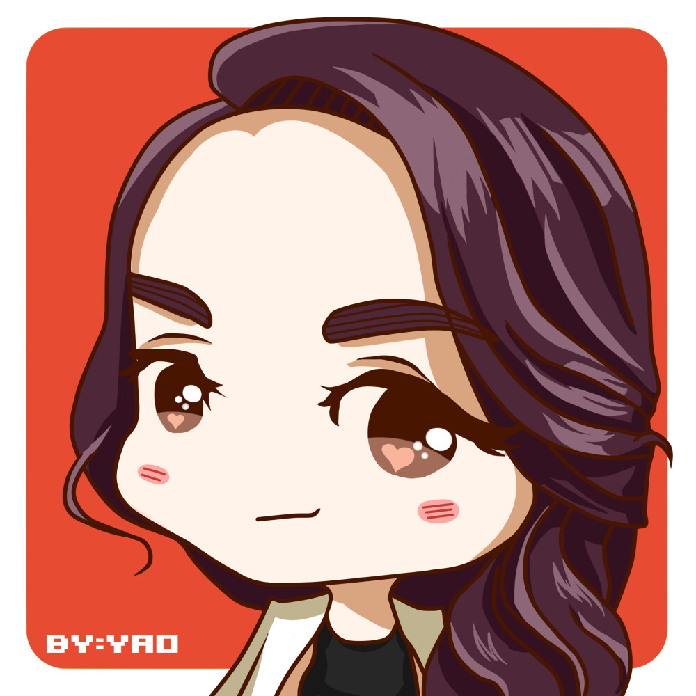 cayla手绘q版何以笙箫默萧筱米露