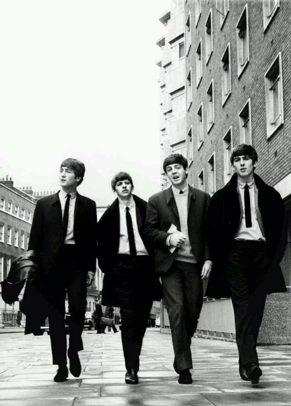 经典的合照 beatles