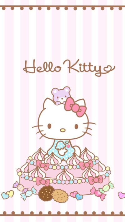 HelloKitty 手机壁纸 锁屏壁纸 键盘壁纸