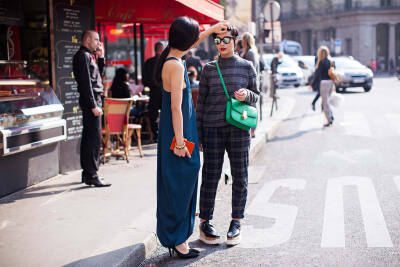 Janet Tseng and Yu Lee in Milan.