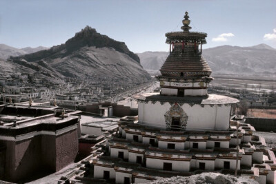 西藏。老照片。