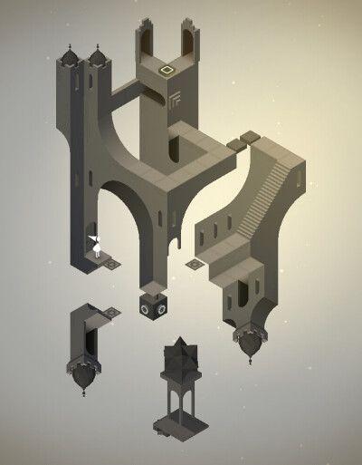 壁纸 小清新 纪念碑谷 截图✨