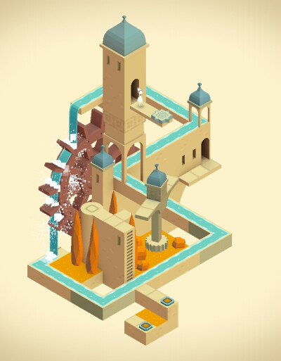 壁纸 小清新 纪念碑谷 截图✨