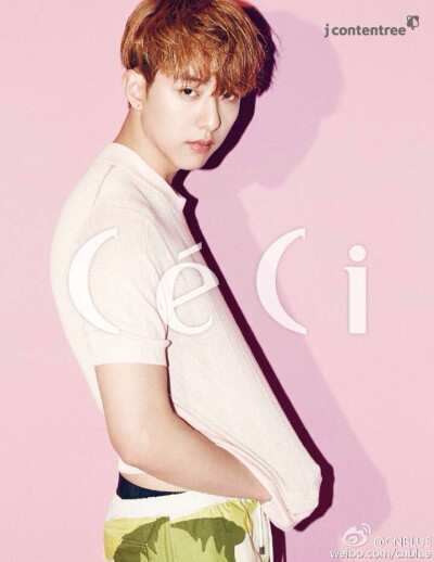 CNBLUE李正信《Ceci》三月号画报