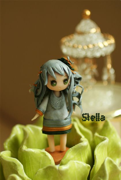 软陶娃娃之刻苦的摩羯