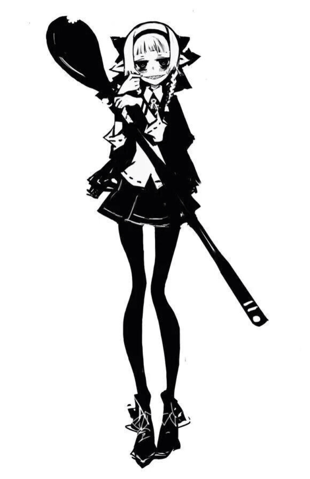 黑白漫图 - 堆糖,美图壁纸兴趣社区