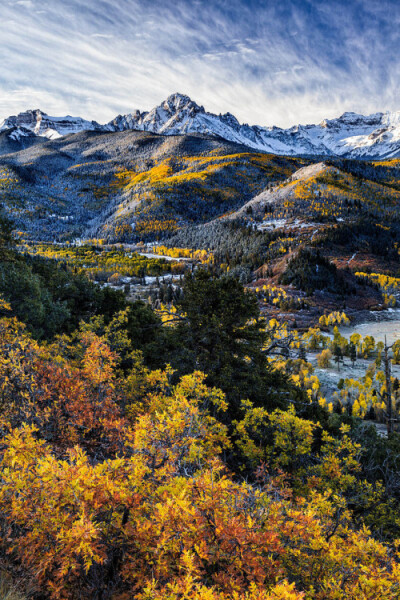 Mount Sneffels, Colorado, USA(by David Kingham)。美国科罗拉多州斯奈佛尔斯山，它是科罗拉多州54座超过14000英尺的高山之一。距离小城特柳赖德(Telluride)很近。