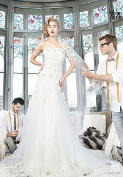 YolanCris 2013 wedding dresses